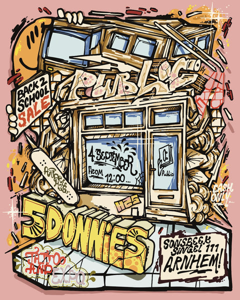 "5 DONNIES & BACK TO SCHOOL SALE"