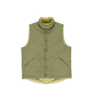 Afbeelding in Gallery-weergave laden, POP TRADING CO. - &quot;QUILTED&quot; REVERSIBLE VEST (FOUR LEAF CLOVER)
