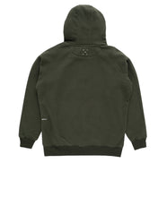 Afbeelding in Gallery-weergave laden, POP TRADING CO. - &quot;ARCH&quot; HOODIE (DUFFEL GREEN)
