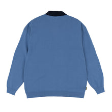 Afbeelding in Gallery-weergave laden, MAGENTA SKATEBOARDS - &quot;1984&quot; KNITTED POLO (BLUE)
