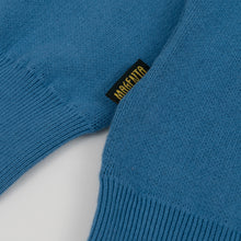 Afbeelding in Gallery-weergave laden, MAGENTA SKATEBOARDS - &quot;1984&quot; KNITTED POLO (BLUE)
