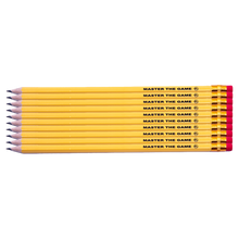 Afbeelding in Gallery-weergave laden, CLASSIC GRIPTAPE - &quot;MASTER THE GAME&quot; PENCIL SET (10 pack)
