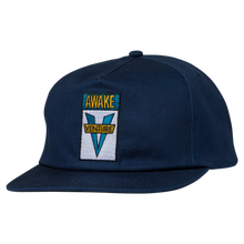 Afbeelding in Gallery-weergave laden, VENTURE TRUCKS - &quot;AWAKE&quot; SNAPBACK HAT (NAVY/TEAL/GOLD)
