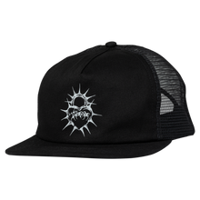 Afbeelding in Gallery-weergave laden, THERE SKATEBOARDS - &quot;HEART&quot; SNAPBACK HAT (BLACK)
