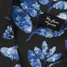 Afbeelding in Gallery-weergave laden, MAGENTA SKATEBOARDS - &quot;BLUE FLOWERS&quot; SHIRT
