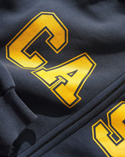 Afbeelding in Gallery-weergave laden, CASH ONLY - &quot;CAMPUS&quot; ZIP HOODIE (WASHED NAVY)
