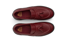 Afbeelding in Gallery-weergave laden, LAST RESORT AB - &quot;VM005&quot; LEATHER LOAFER SHOES (OXBLOOD RED/BLACK)
