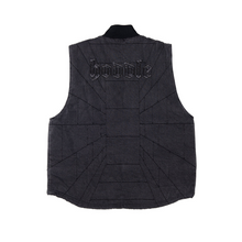 Afbeelding in Gallery-weergave laden, HODDLE - &quot;ZIP UP&quot; CARPENTER VEST (BLACK)
