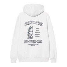 Afbeelding in Gallery-weergave laden, CARHARTT WIP - &quot;SANDWICH&quot; HOODIE (ASH HEATHER/BLUE)
