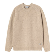 Afbeelding in Gallery-weergave laden, CARHARTT WIP - &quot;ANGLISTIC&quot; SPECKLED SWEATER (FLEUR DE SEL)
