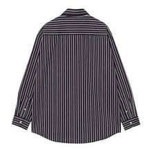 Afbeelding in Gallery-weergave laden, CARHARTT WIP - &quot;PALANCE&quot; LONGSLEEVE STRIPE SHIRT (DARK NAVY)
