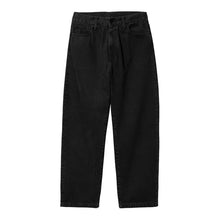 Afbeelding in Gallery-weergave laden, CARHARTT WIP - &quot;LANDON&quot; ROBERTSON DENIM PANTS (BLACK STONE WASHED)

