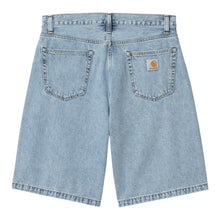 Afbeelding in Gallery-weergave laden, CARHARTT WIP - &quot;LANDON&quot; ROBERTSON DENIM SHORTS (BLUE BLEACHED)
