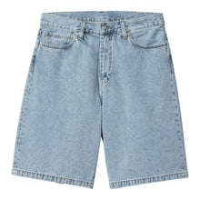 Afbeelding in Gallery-weergave laden, CARHARTT WIP - &quot;LANDON&quot; ROBERTSON DENIM SHORTS (BLUE BLEACHED)
