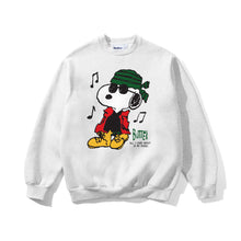 Afbeelding in Gallery-weergave laden, BUTTER GOODS X PEANUTS - &quot;MUSIC&quot; CREWNECK (ASH)
