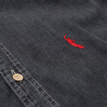 Afbeelding in Gallery-weergave laden, MAGENTA SKATEBOARDS - &quot;PWS&quot; DENIM SHIRT (BLACK)
