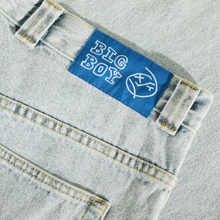 Afbeelding in Gallery-weergave laden, POLAR SKATE CO. - &quot;BIG BOY OG LOGO&quot; DENIM PANTS (LIGHT BLUE)
