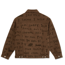 Afbeelding in Gallery-weergave laden, POLAR SKATE CO. - &quot;SAD NOTES&quot; PATRIK JACKET (WALNUT)
