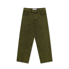 Afbeelding in Gallery-weergave laden, POLAR SKATE CO. - &quot;BIG BOY&quot; DENIM PANTS (GREEN/BLACK)
