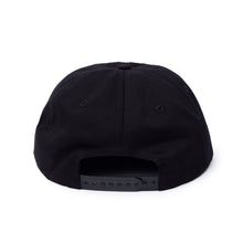 Afbeelding in Gallery-weergave laden, QUARTERSNACKS - &quot;70&#39;S LOGO&quot; HAT (BLACK)

