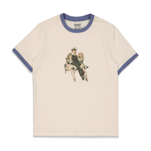Afbeelding in Gallery-weergave laden, THE LOOSE COMPANY - &quot;SAILOR&quot; RINGER T-SHIRT (OFF WHITE)
