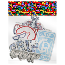 Afbeelding in Gallery-weergave laden, CLASSIC GRIPTAPE - &quot;SPRING 2025&quot; STICKER PACK
