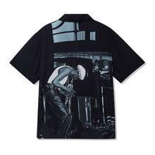 Afbeelding in Gallery-weergave laden, BUTTER GOODS X MILES DAVIS - &quot;SAVOY&quot; BUTTON UP SHIRT (BLACK)
