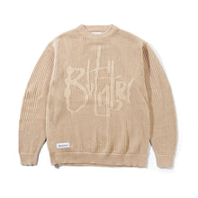 Afbeelding in Gallery-weergave laden, BUTTER GOODS - &quot;SCRIBBLE&quot; KNIT SWEATER (CREAM)
