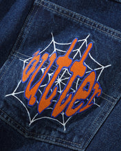 Afbeelding in Gallery-weergave laden, BUTTER GOODS - &quot;SPIDER&quot; DENIM PANTS (DARK INDIGO)
