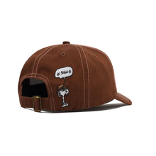 Afbeelding in Gallery-weergave laden, BUTTER GOODS X PEANUTS - &quot;SPIKE&quot; 5 PANEL HAT (BROWN/LIGHT PINK)
