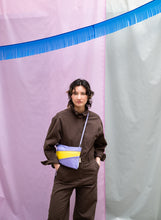 Afbeelding in Gallery-weergave laden, SUSAN BIJL - &quot;THE NEW POUCH&quot; MEDIUM SIDE BAG (TREBLE/TV YELLOW)
