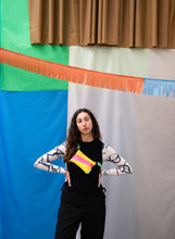 Afbeelding in Gallery-weergave laden, SUSAN BIJL - &quot;THE NEW POUCH&quot; SMALL SIDE BAG (TV YELLOW/FLUO PINK)
