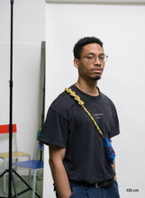 Afbeelding in Gallery-weergave laden, SUSAN BIJL - &quot;THE NEW STRAP&quot; KUMIHIMO 100CM (TREBLE/FLUO YELLOW)
