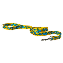 Afbeelding in Gallery-weergave laden, KROOKED - &quot;FLOWERS&quot; DOG LEAD (YELLOW)
