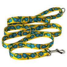 Afbeelding in Gallery-weergave laden, KROOKED - &quot;FLOWERS&quot; DOG LEAD (YELLOW)
