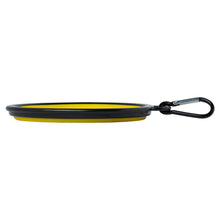 Afbeelding in Gallery-weergave laden, KROOKED - &quot;KING&quot; DOG BOWL (YELLOW/BLACK)
