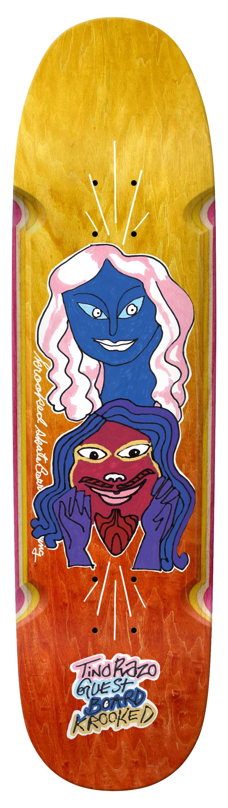 KROOKED - TINO RAZO'S GUEST PRO DECK (8.62