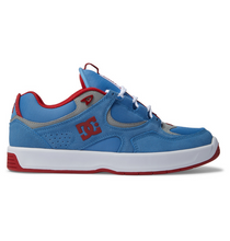Afbeelding in Gallery-weergave laden, DC SHOES - &quot;KALYNX ZERO S&quot; SUEDE SHOES (CAROLINA/BLUE - SIZE 39 EU)
