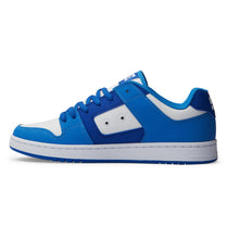 Afbeelding in Gallery-weergave laden, DC SHOES - &quot;MANTECA 4&quot; LEATHER SHOES (BLUE/BLUE/WHITE)

