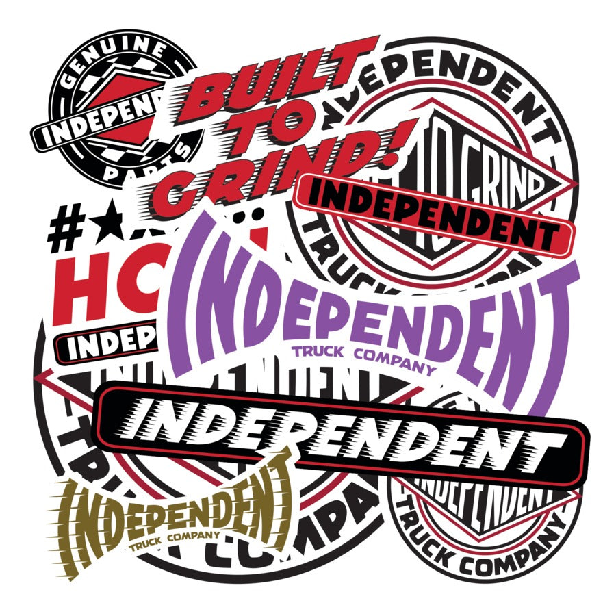 INDEPENDENT TRUCKS - STICKER PACK (SET OF 10)
