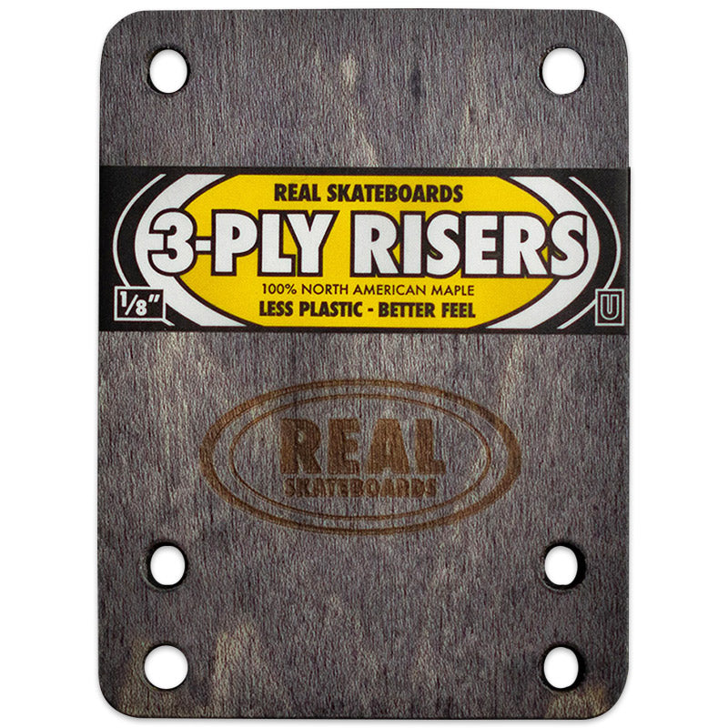 REAL SKATEBOARDS - UNIVERSAL RISER PADS (VARIOUS SIZES)