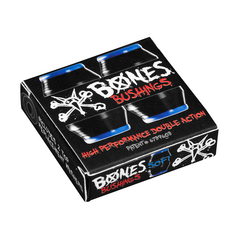 BONES - BUSHINGS - SOFT (81A - BLACK)