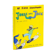 Afbeelding in Gallery-weergave laden, MY FIRST SKATEBOARD - &quot;JONAS MEETS JACK&quot; BOOK
