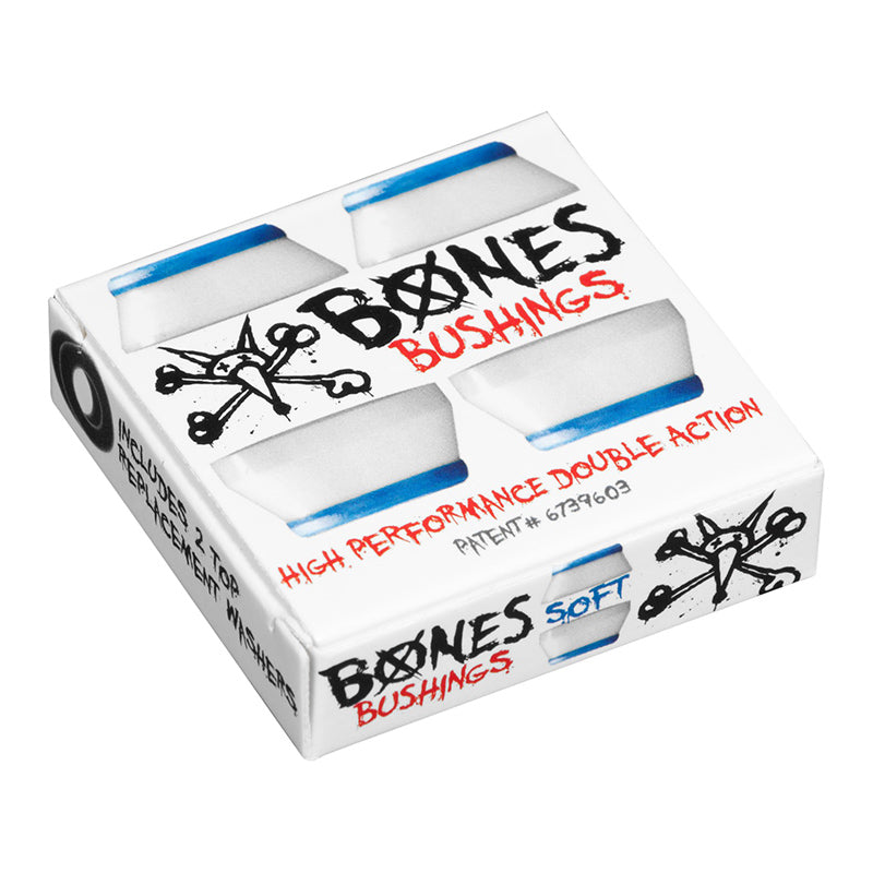 BONES - BUSHINGS - SOFT (81A - WHITE)