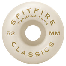 Afbeelding in Gallery-weergave laden, SPITFIRE WHEELS - &quot;CLASSIC&quot; WHEELS (F4 - 99D - 52MM)
